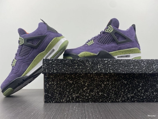 Cheap TBK Jordan 4 Purple WMNS AQ9129-500 Canyon Air 0716